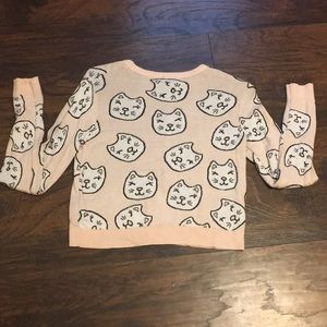 Divided h&m cat sweater